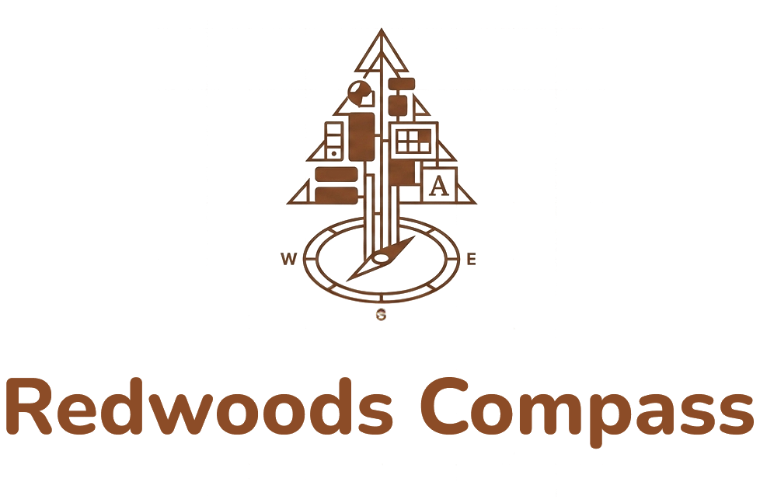 Redwoods Compass Logo